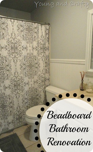 Beadboard Bathroom renovation