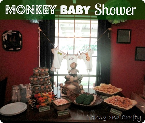 Monkey Baby Shower 4