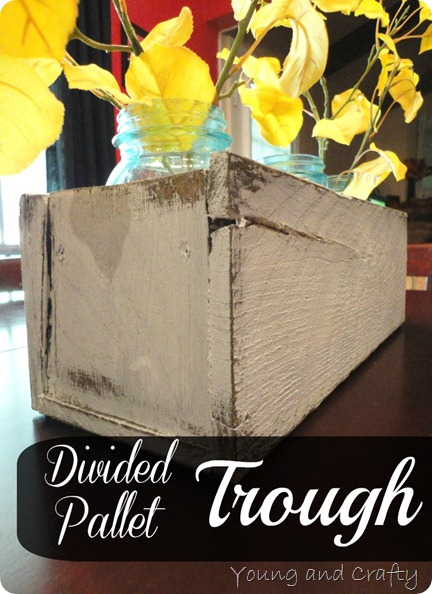 Divided Pallet trough Divided Pallet trough